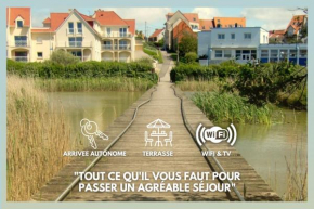 L'Hippocampe, terrasse, à 5 min' à pieds de la mer !